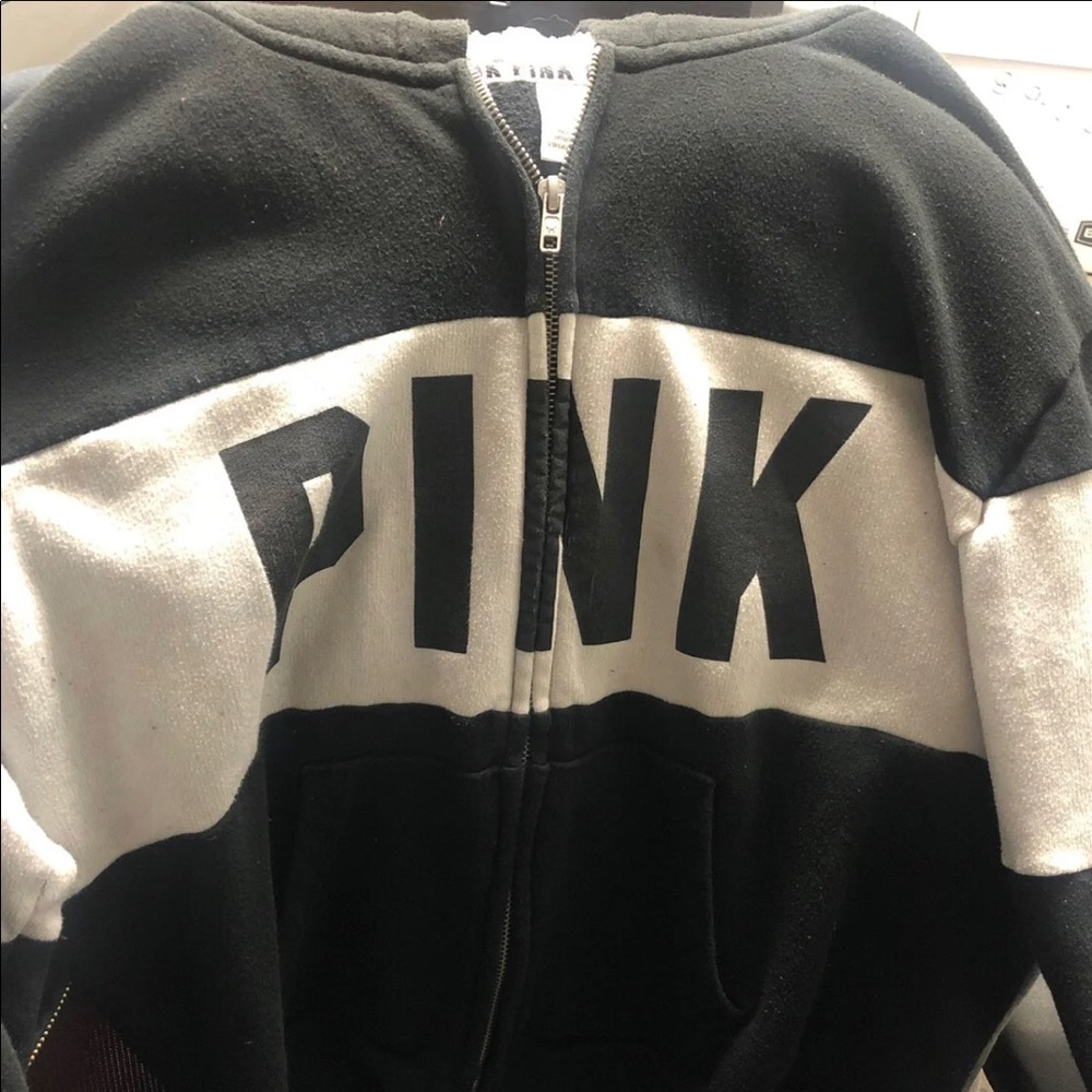 Pink hoodie